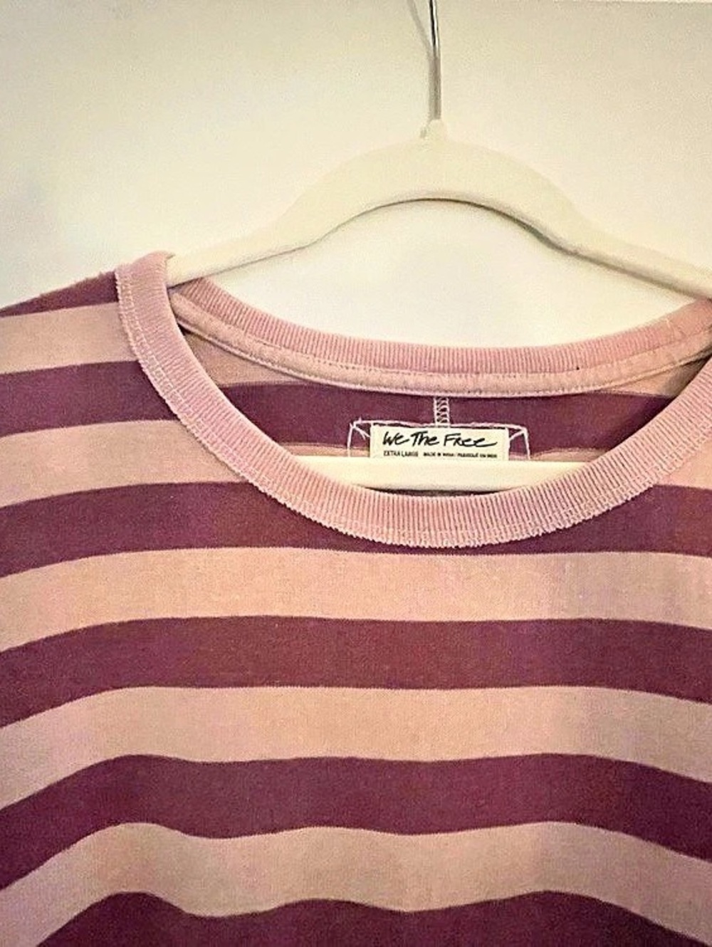 We The Free, Easy Does It Striped Long Sleeve Tee - XL - Picture 5 of 8